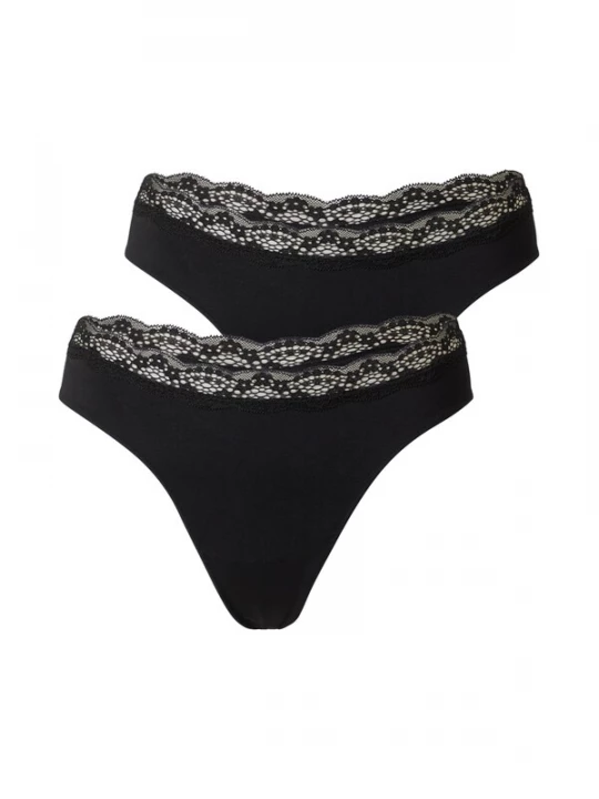 Foto van product ONLY Carmakoma String 'CARVICKY' zwart