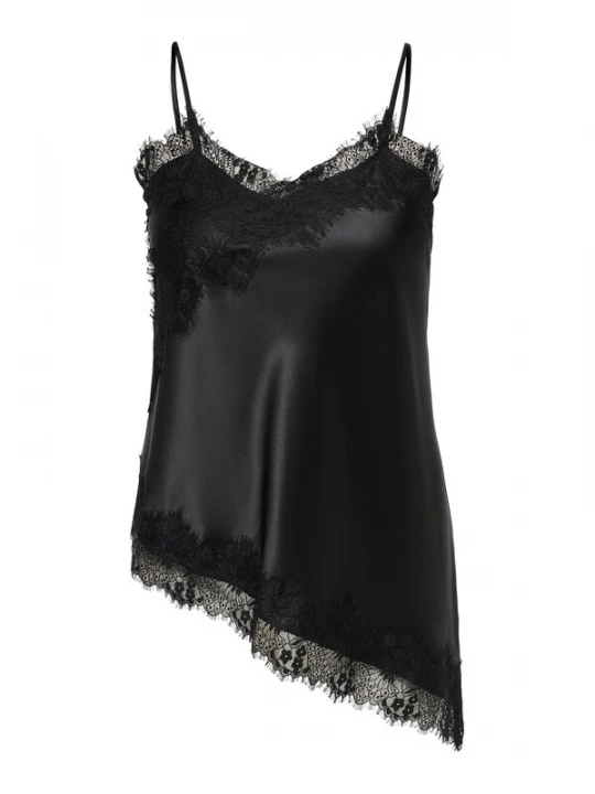 Foto van product ONLY Carmakoma Top 'CARIndona' zwart