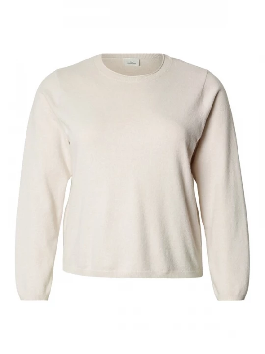 Foto van product ONLY Carmakoma Trui 'CARLOYAL' lichtbeige
