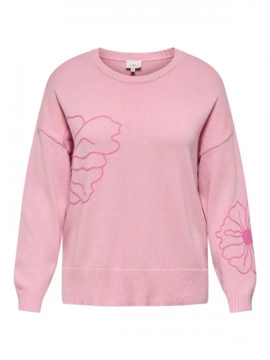 Foto van product ONLY Carmakoma Trui 'CARPetra' rosa / eosine
