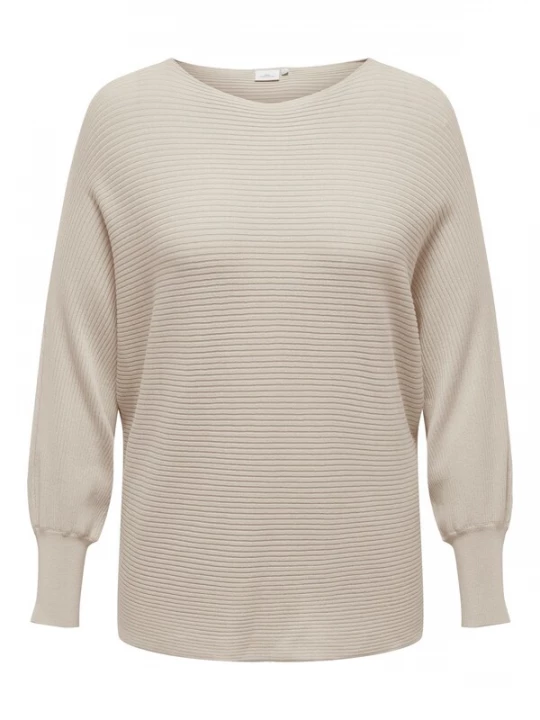Foto van product ONLY Carmakoma Trui 'New Adaline' lichtbeige