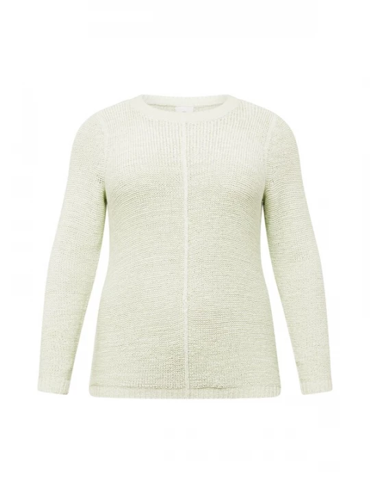 Foto van product ONLY Carmakoma Trui 'NEW FOXY' pastelgroen