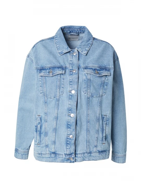 Foto van product ONLY Carmakoma Tussenjas 'CAROcean' blauw denim