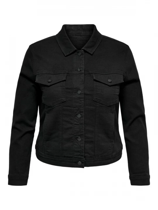 Foto van product ONLY Carmakoma Tussenjas 'Wespa' black denim