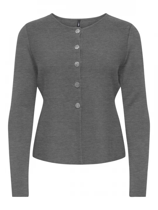 Foto van product ONLY Gebreid vest donkergrijs