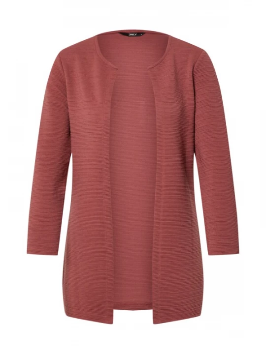 Foto van product ONLY Gebreid vest 'Leco' pastelrood