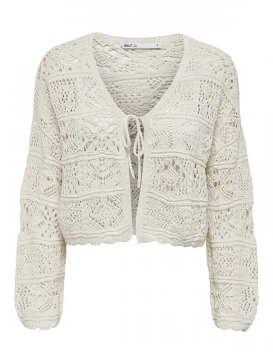 Foto van product ONLY Gebreid vest 'ONLBeach' offwhite