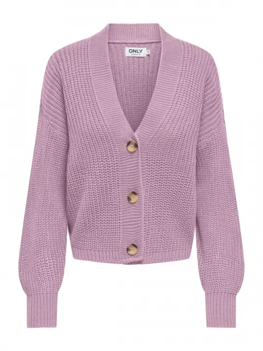 Foto van product ONLY Gebreid vest 'ONLCarol' lavendel