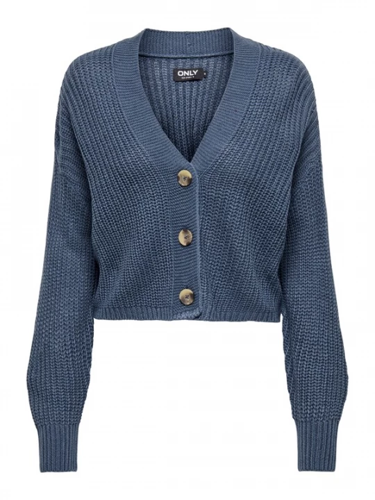 Foto van product ONLY Gebreid vest 'ONLCAROL' opaal