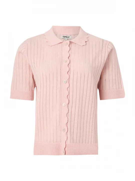 Foto van product ONLY Gebreid vest 'ONLElma' rosa