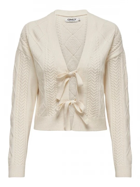 Foto van product ONLY Gebreid vest 'ONLFia' wolwit