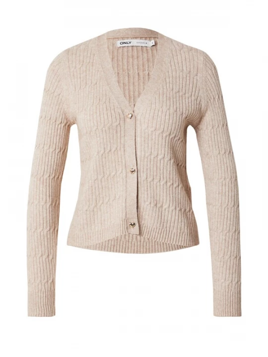 Foto van product ONLY Gebreid vest 'ONLKatia' cappuccino