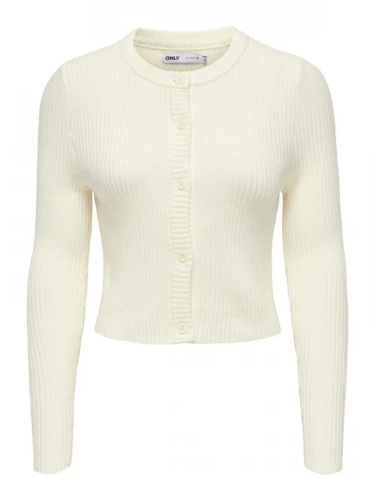 Foto van product ONLY Gebreid vest 'ONLKATIA' eierschaal