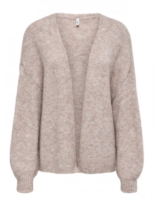 Foto van product ONLY Gebreid vest 'ONLNellie' mokka