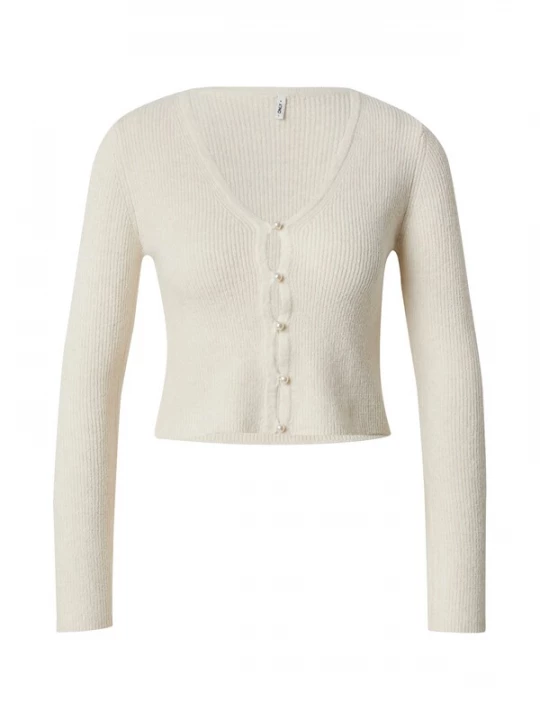 Foto van product ONLY Gebreid vest 'ONLRica' greige