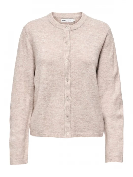 Foto van product ONLY Gebreid vest 'ONLSimoni' stone grey