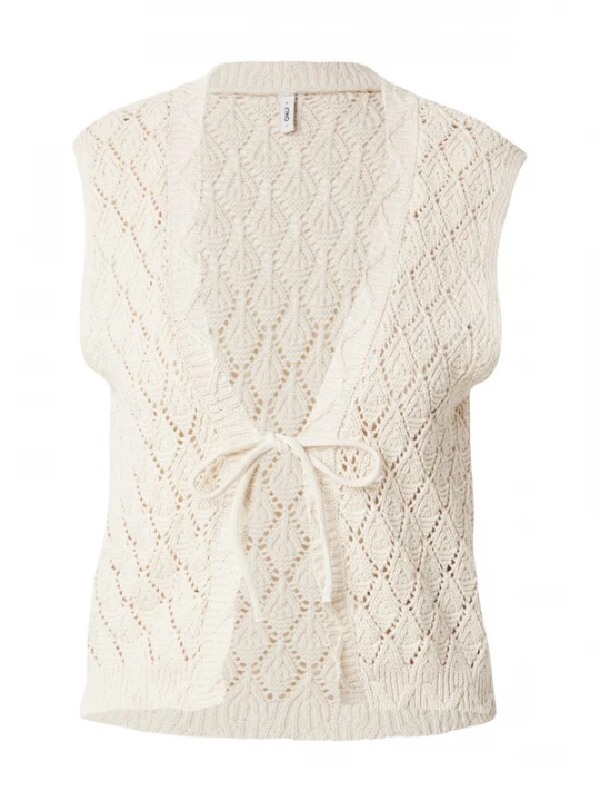 Foto van product ONLY Gebreide bodywarmer 'ONLChili' lichtbeige