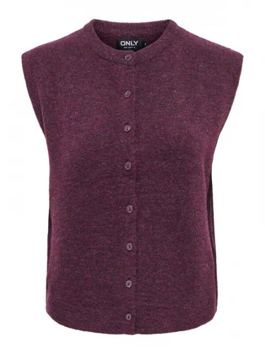 Foto van product ONLY Gebreide bodywarmer 'ONLSIMONI' braam