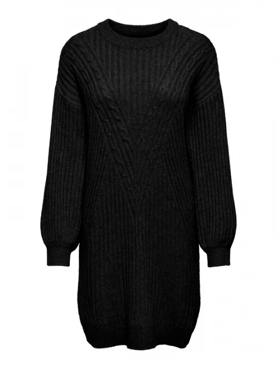 Foto van product ONLY Gebreide jurk 'ALLIE' zwart