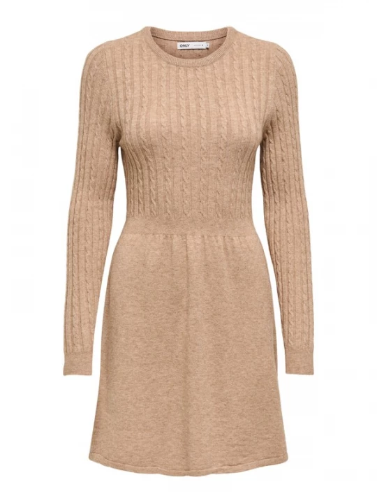 Foto van product ONLY Gebreide jurk 'ONLFia' beige