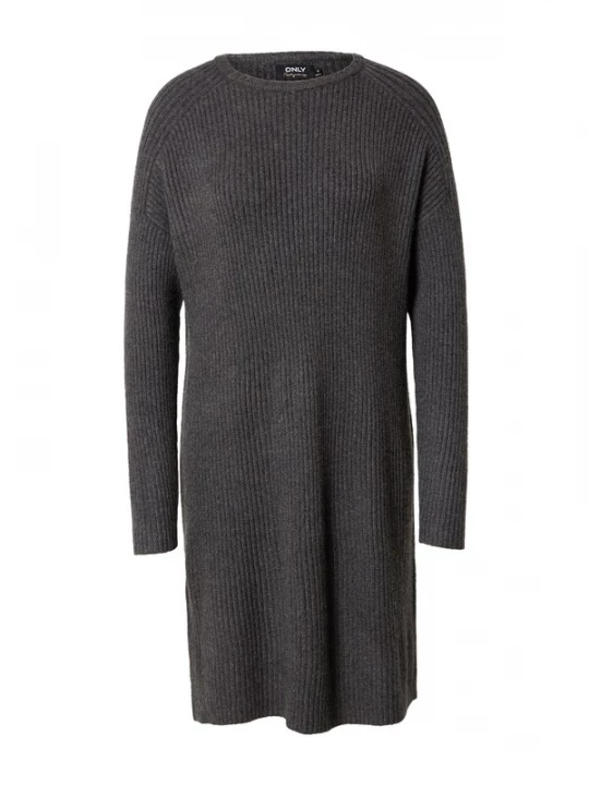 Foto van product ONLY Gebreide jurk 'ONLFia Katia' donkergrijs