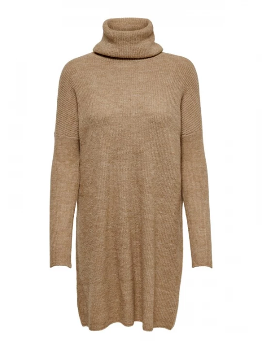 Foto van product ONLY Gebreide jurk 'ONLJana' camel