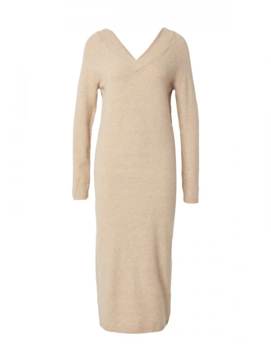 Foto van product ONLY Gebreide jurk 'ONLJEANETT' beige gemêleerd