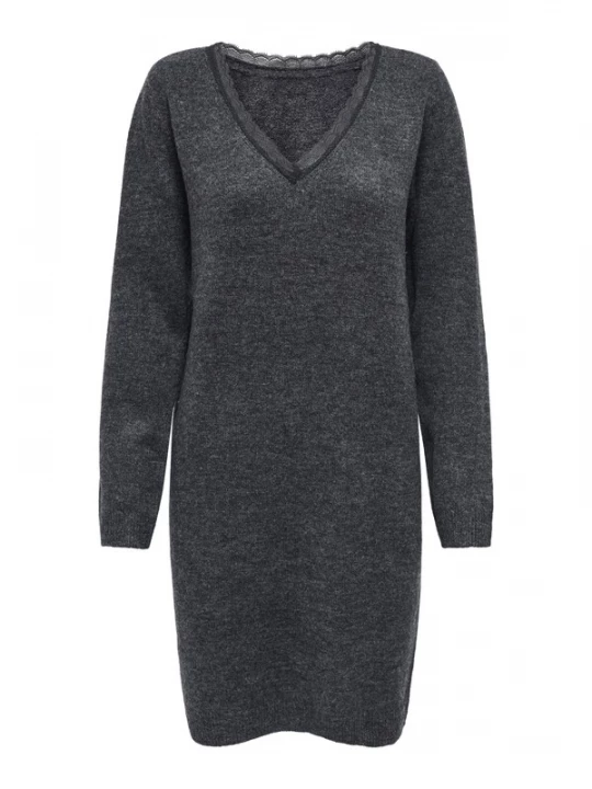 Foto van product ONLY Gebreide jurk 'ONLTAMMY' donkergrijs
