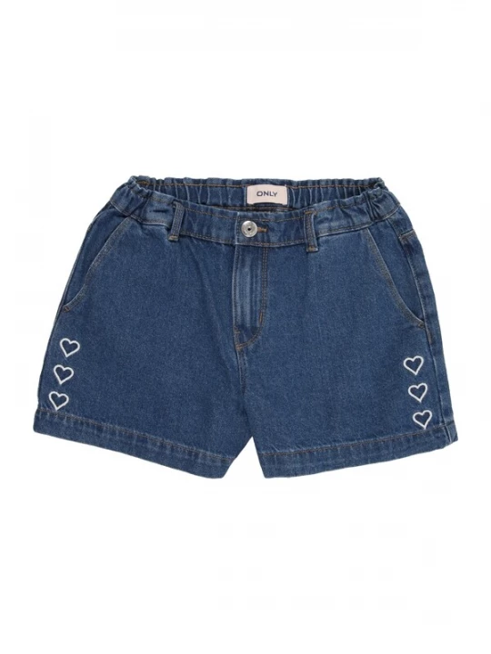 Foto van product ONLY GIRLS Jeans 'KOGCOMET' blauw denim / wit