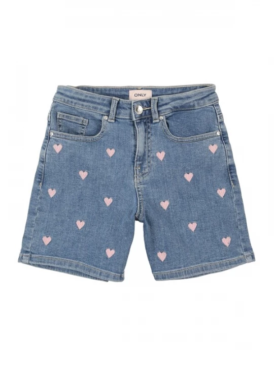 Foto van product ONLY GIRLS Jeans 'KOGJUICY' blauw denim / lichtroze