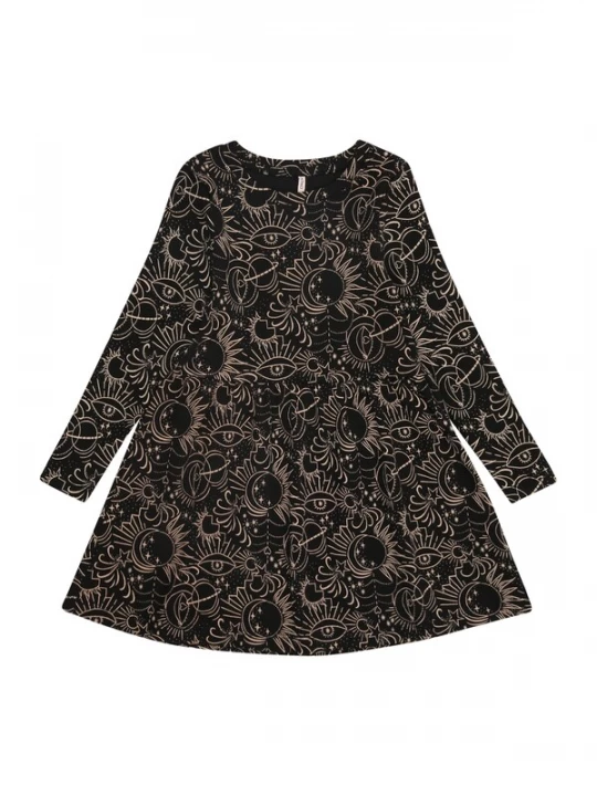 Foto van product ONLY GIRLS Jurk beige / zwart