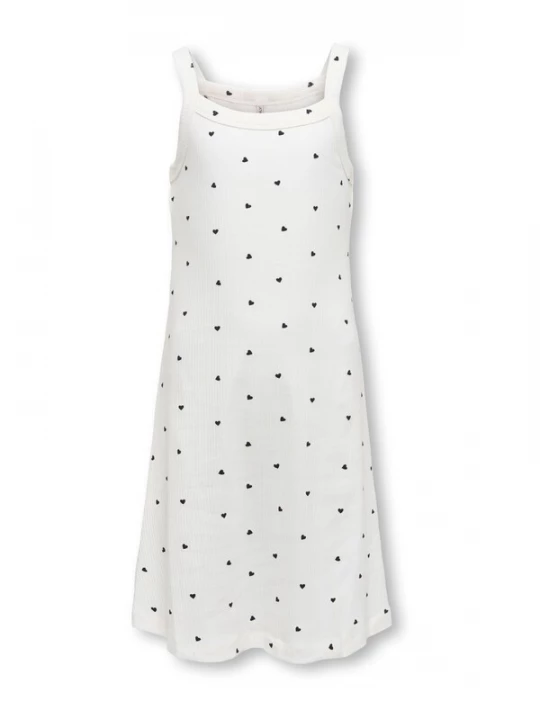 Foto van product ONLY GIRLS Jurk 'KOGBELLA' zwart / wit