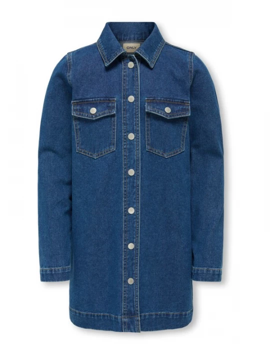 Foto van product ONLY GIRLS Jurk 'KOGBelle' blauw denim