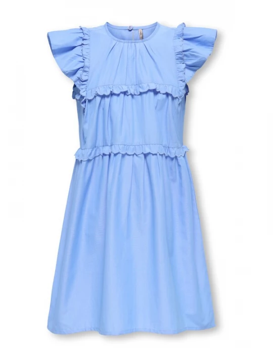 Foto van product ONLY GIRLS Jurk 'KOGCLARE' blauw