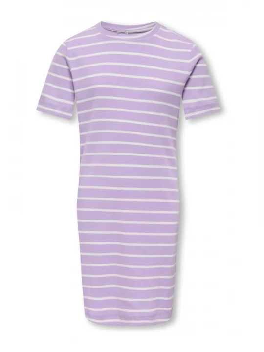 Foto van product ONLY GIRLS Jurk 'KOGKENYA' lila / wit
