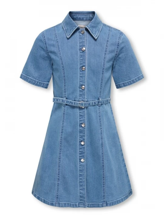 Foto van product ONLY GIRLS Jurk 'KOGNoa' blauw denim