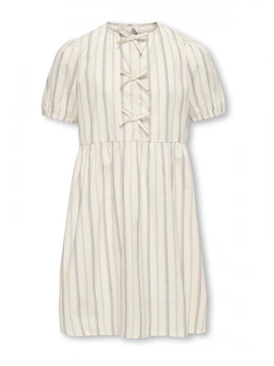 Foto van product ONLY GIRLS Jurk 'KOGZENDAYA' goud / lila / wit