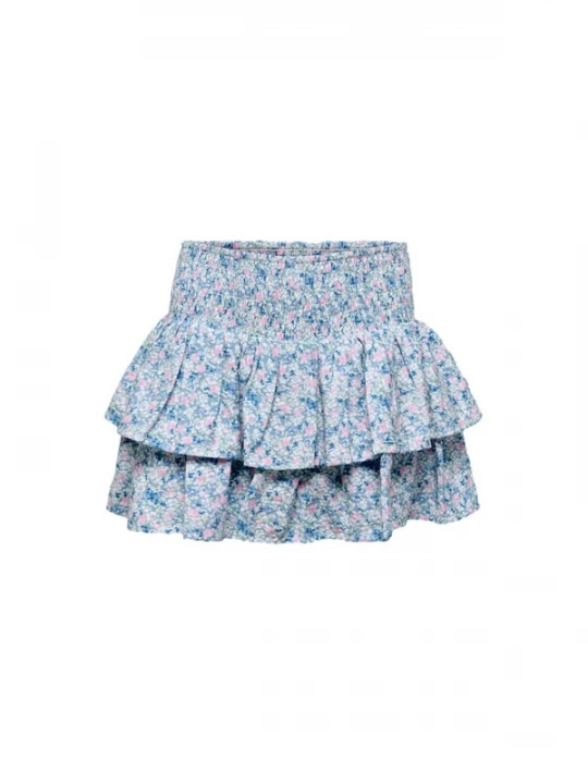 Foto van product ONLY GIRLS Rok 'Belle Life' blauw / gemengde kleuren