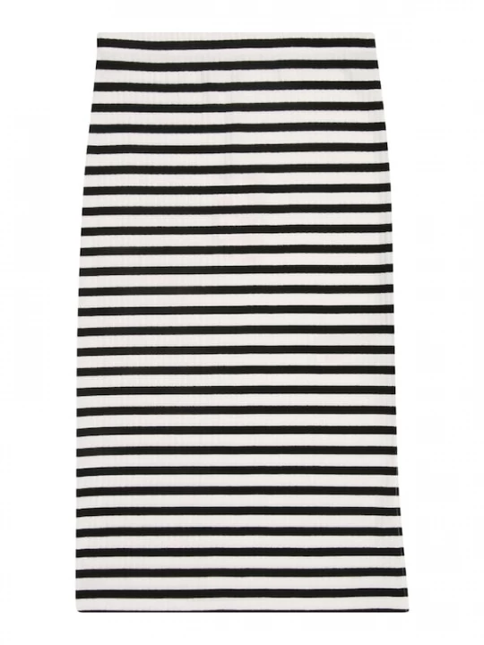 Foto van product ONLY GIRLS Rok 'KOGNella' zwart / wit