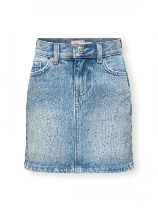 Foto van product ONLY GIRLS Rok 'KOGSTELLA' lichtblauw