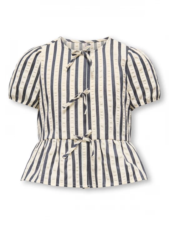 Foto van product ONLY GIRLS Shirt beige / nachtblauw