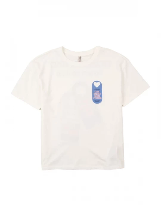 Foto van product ONLY GIRLS Shirt blauw / wit