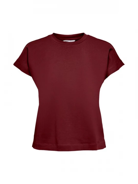 Foto van product ONLY GIRLS Shirt 'Erica' donkerrood