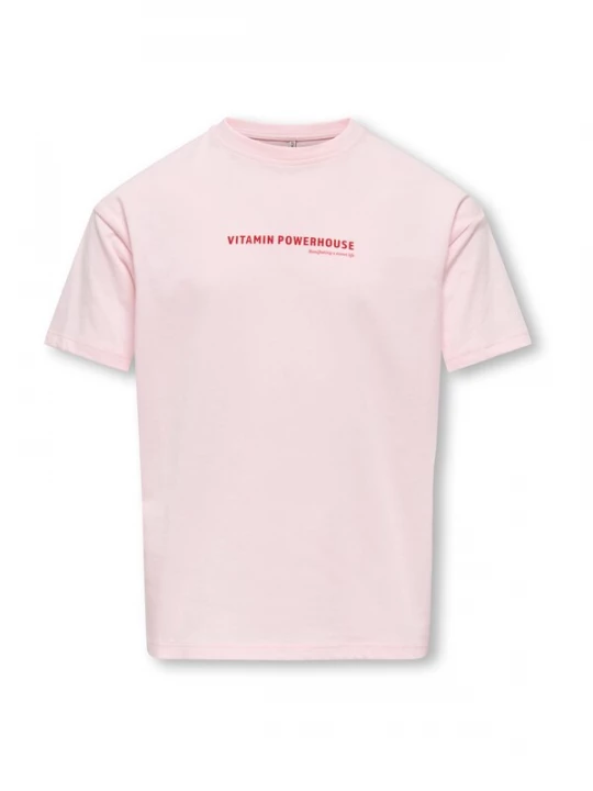Foto van product ONLY GIRLS Shirt 'KOGBERTA' olijfgroen / rosa / donkerrood / zwart