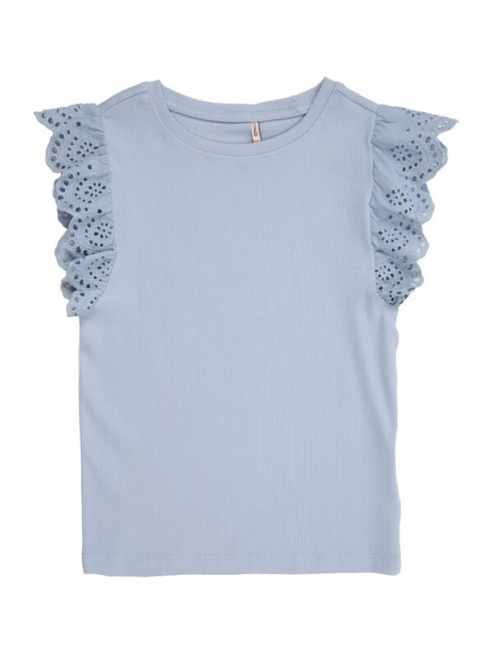 Foto van product ONLY GIRLS Shirt 'KOGDREA' pastelblauw