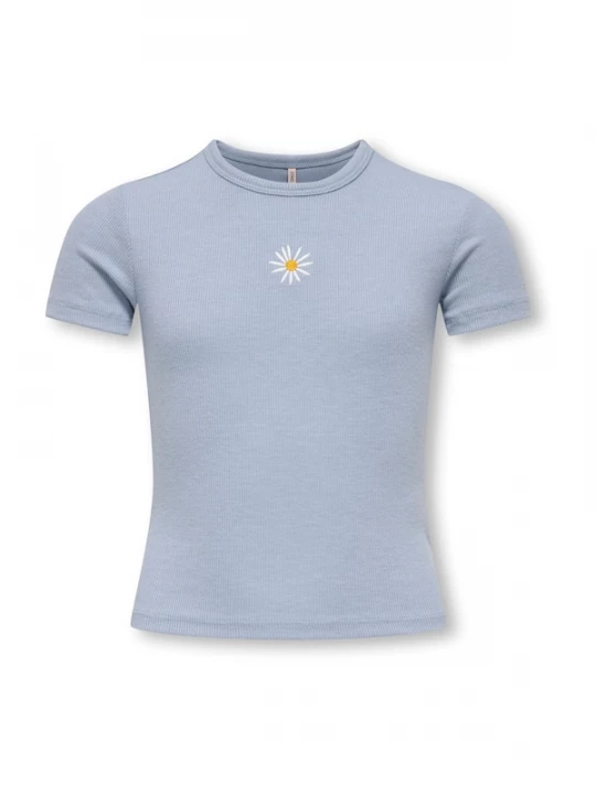 Foto van product ONLY GIRLS Shirt 'KOGELVA JUNE' opaal / geel / wit