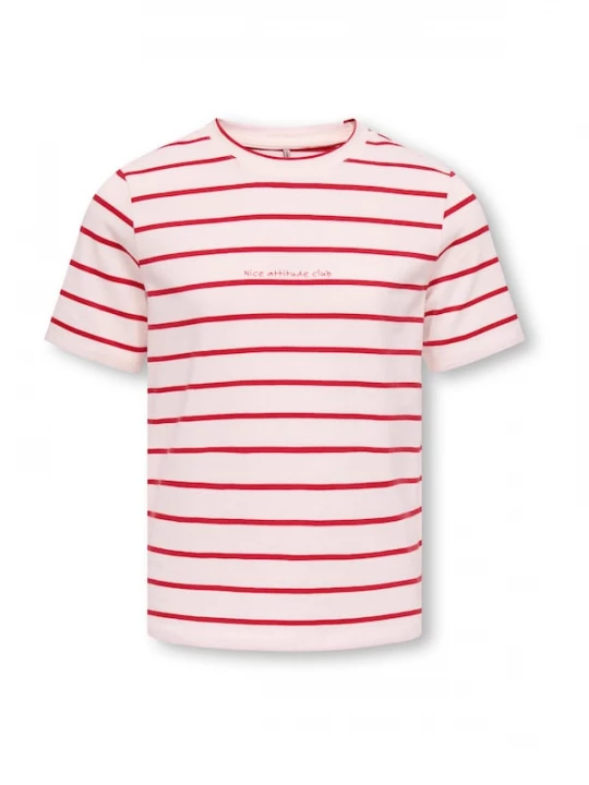 Foto van product ONLY GIRLS Shirt 'KOGHelle' rood / pastelrood