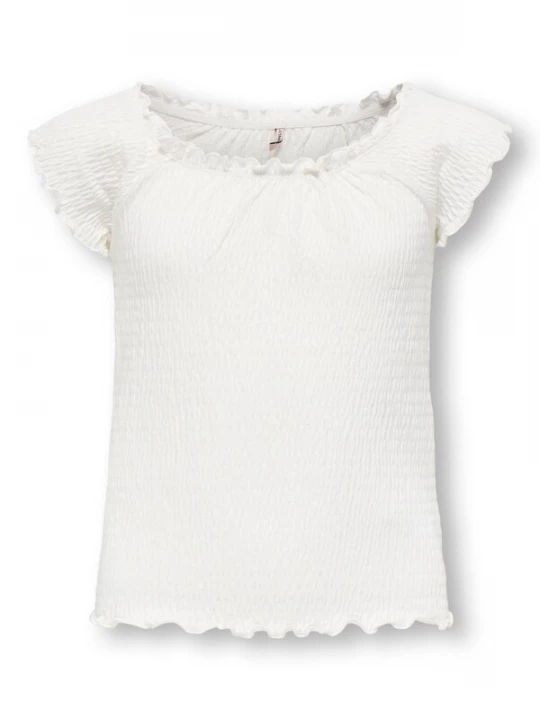 Foto van product ONLY GIRLS Shirt 'KOGJojo' wit