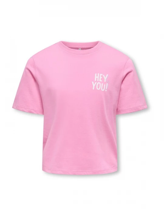 Foto van product ONLY GIRLS Shirt 'KOGRexi' lichtblauw / rosa / wit
