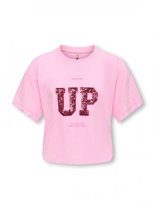 Foto van product ONLY GIRLS Shirt 'KOGStella' lila / rood